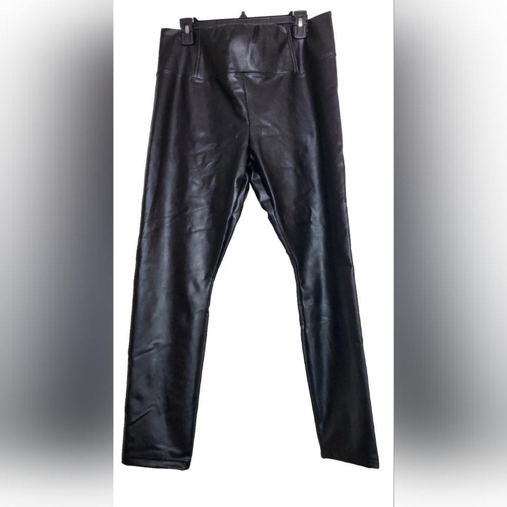 Fourteenth Place faux leather leggings 1x nwot